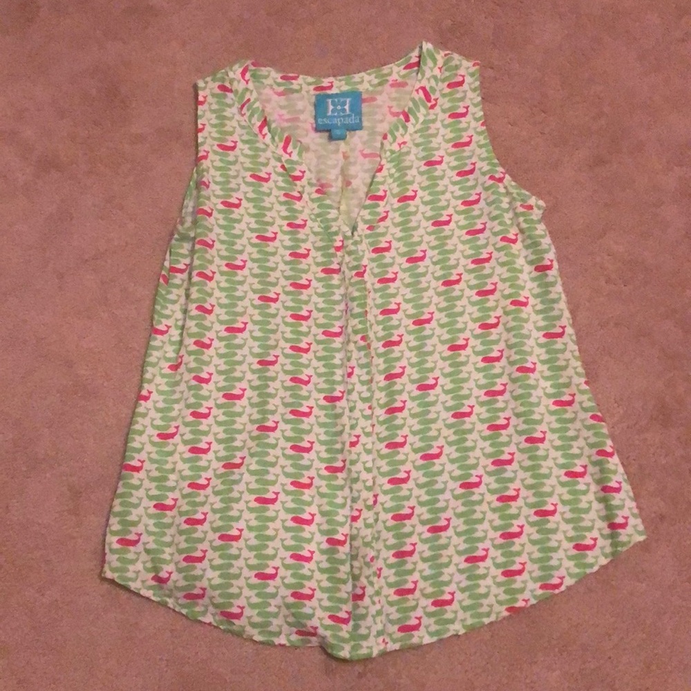 Escapada whale blouse